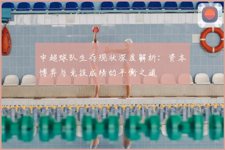 中超球队生存现状深度解析：资本博弈与竞技成绩的平衡之道